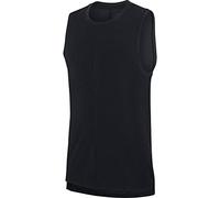 Nike M Nk Dry Tank Yoga Tank Top, Hombre, Black/(Black), 3XL
