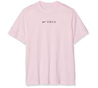 Nike M NK Dry tee DB Athlete SM Camiseta de Manga Corta, Hombre, Pink Foam/Black, XL