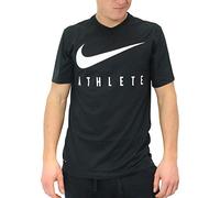 Nike M Nk Dry tee Db Athlete T-Shirt, Hombre, Black/(White), M-T