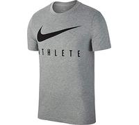 Nike M Nk Dry tee Db Athlete T-Shirt, Hombre, Dk Grey Heather/(Black), XL