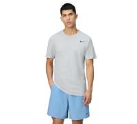 Nike M NK Dry tee Dfc Crew Solid T-Shirt, Hombre, Dk Grey Heather/Black, M