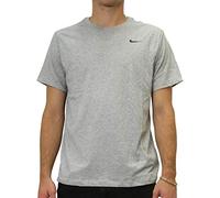 Nike - Camiseta Dri-Fit Training, Hombre, Dark Grey Heather-Black, S