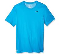 Nike M Nk Dry tee Dfc Crew Solid T-Shirt, Hombre, Laser Blue/Psychic Blue, S-T
