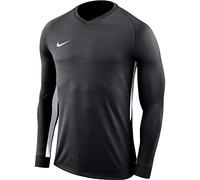 Nike M NK Dry Tiempo Prem JSY LS Long Sleeved t-Shirt, Hombre, Black/Black/White/White, S