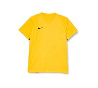 Nike M Nk Dry Tiempo Prem Jsy Ss - Camiseta De Manga Corta Hombre, Amarillo (University Gold/Black), 2XL, Unidad