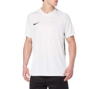 Nike M NK Dry Tiempo Prem JSY SS T-Shirt, Hombre, White/White/Black/Black, S