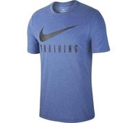 Nike M NK Dry Train Camiseta de Manga Corta, Hombre, lt Game ryl htr/Black, L