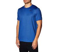 Nike M Nk Top SS Hpr Dry T-Shirt, Hombre, Obsidian/Game Royal/htr/(Black), M