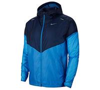 Nike M Nk Windrunner Jkt Sport Jacket, Hombre, pacific blue/obsidian/(reflective silv), XL