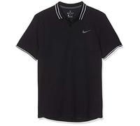 Nike M NKCT ADV Polo Polo Shirt de Tenis, Hombre, Black/(Black), S