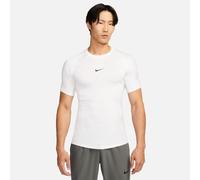 Nike M NP DF Tight Top SS Camiseta, White/Black, L Hombre