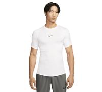Ropa compresiva Nike Pro Dri-FIT Tight Short-Sleeve Fitness Top - white M