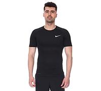 Nike M NP Top SS Tight Camiseta de Manga Corta, Hombre, Black/White, 4XL-T