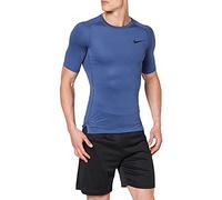 Nike M NP Top SS Tight T-Shirt, Hombre, Mystic Navy/Black, 4XL