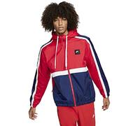 Nike M NSW Air JKT SSNL WVN Sport Jacket, Hombre, University Red/Blue Void/White, XL