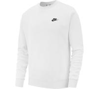 Nike M Nsw Club Crw Bb - Sudadera, Hombre, Blanco (White/ Black), XL-T
