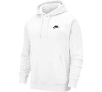 Nike, M NSW Club Hoodie Po BB Sudadera con Capucha, Hombre, Blanco (White, White, (Black), 2XL