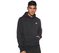 Nike M NSW Club Hoodie Po BB Sweatshirt, Hombre, Black/Black/White, 2XL