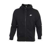 Nike M NSW Club Sudadera, Hombre, Black White, XL