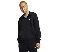 Sudadera con capucha Nike M NSW CLUB HOODIE FZ FT bv2648-010 Talla XS