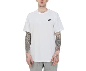 Nike M NSW Club Tee Camiseta amarillo neón, talla M, amarillo fluorescente