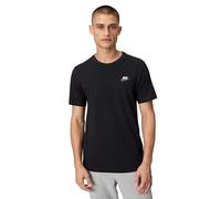 Nike M Nsw Club Tee Camiseta, Black White Dark Grey, XS Hombre