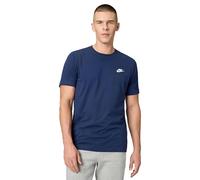 Nike M Nsw Club Tee Camiseta, Marine 01, S Hombre