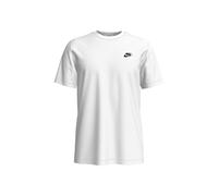 Nike M NSW Club tee T-Shirt, Hombre, White/Black, 2XL