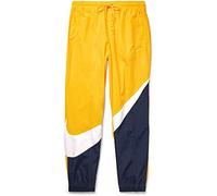 Nike M NSW HBR WVN STMT Pantalones, Hombre, Amarillo/White/Obsidian/amaril, L