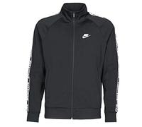 Nike M NSW JDI Jkt PK Tape Sport Jacket, Hombre, Black, S