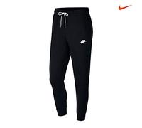 Nike M NSW Modern Jggr FLC Sport Trousers, Hombre, Black/Ice Silver/White/White, S