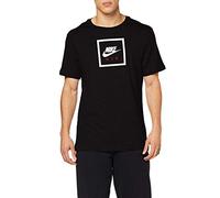 Nike M NSW SS tee Air 2 Camiseta de Manga Corta, Hombre, Black/(White), 2XL