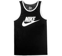 Nike M NSW Tank Ace Logo Camiseta, Hombre, Negro (Black/White/White), XL