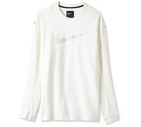 Nike M NSW TCH PCK Crew Knit Long Sleeved t-Shirt, Hombre, Sail/Light Bone/Black, XS