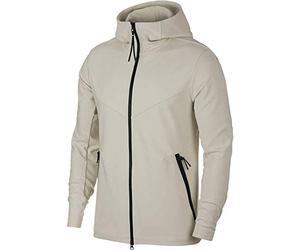 Nike M NSW TCH PCK Hoodie FZ Knit Sudadera, Hombre, Light Bone/Sail/Black, XL
