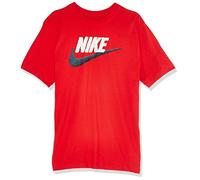 Nike M NSW tee Brand Mark T-Shirt, Hombre, University Red/Sail/Black, 2XL