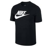 Nike M NSW tee Icon Futura Camiseta, Black/White, 3XL Tall Hombre