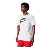 Nike M NSW tee Icon Futura Camiseta, Blanco (White/Black), XL Hombre