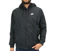 Nike M NSW Windrunner Chaqueta, Hombre, Multicolor (Negro/Blanco)