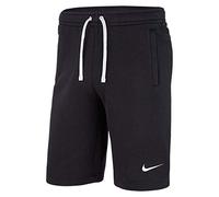 Nike M Short FLC TM Club19 Sport Shorts, Hombre, Black/Black/White/White, M