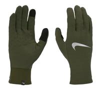 Nike M Sphere 4.0 RG 360 - Guantes de Correr para Hombre en Color Verde Oliva/Mediano Oliva/Plata, Talla: S, N.100.2980.203.SL