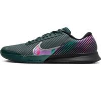 Nike M Zoom Vapor Pro 2 HC PRM, Bajo Hombre, Black/Multi-Color-Deep Jungle-Clear Jade, 45 EU