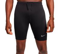 Nike - Malla corta Dri-Fit Fast, Hombre, black-reflective silv, L