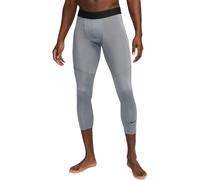Nike - Malla larga Pro Dri-Fit 3/4, Hombre, Smoke Grey-Black, S