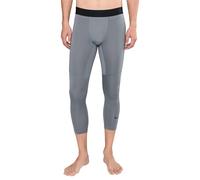 NIKE Mallas de 3/4 para Hombre, Gris, X-Small