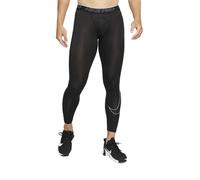 Pantalones de tenis para hombre Nike Pro Dri-Fit Tights - black/white XL