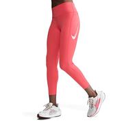 NIKE Mallas de running para mujer Swoosh 7/8 coral | XS