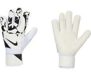 NIKE Match Goalkeeper Guantes De Fútbol, Blanco - Negro, HQ0257-100, 9