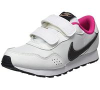 NIKE MD Valiant, Zapatillas Deportivas, White Mtlc Pewter Summit White Black, 27.5 EU