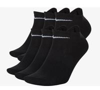 Nike Medias Fantasmas Everyday Ligero (6 Pares ), Unisex - Art. SX7679-010 (N